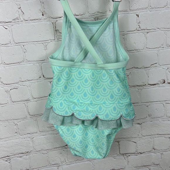Cat & Jack Mermaid Toddler Swimsuit 12 months - Picture 5 of 6
